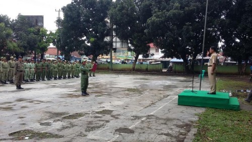 PERLOMBAAN PPB (Baris Berbaris) LINMAS TINGKAT KECAMATAN JONGGOL 
