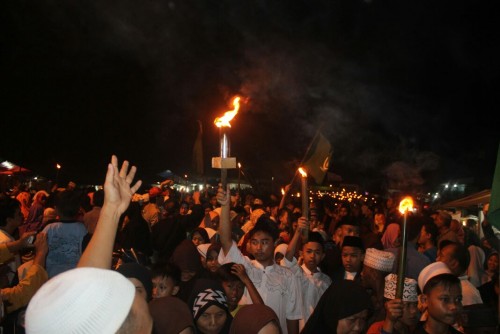 Pawai Obor Dalam Rangka Memperingati Tahun Baru Islam 