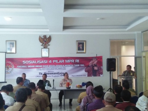 SOSIALISASI 4 PILAR MPR RI DI KECAMATAN JONGGOL 