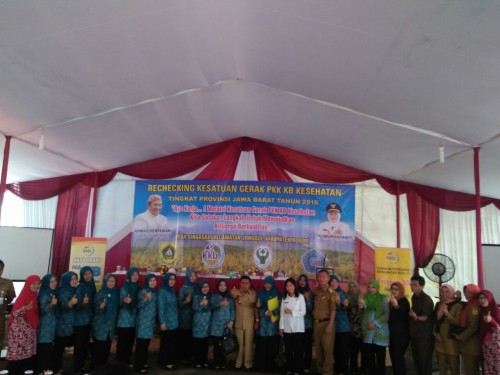 RECHEKING KESATUAN GERAK PKK KB KESEHATAN TK.PROV JAWA BARAT