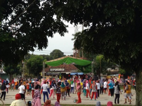 CAR FREE DAY DI KECAMATAN JONGGOL