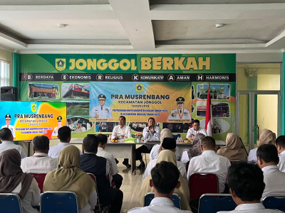 PELAKSANAAN PRA MUSRENBANG TINGKAT KECAMATAN JONGGOL TAHUN 2025